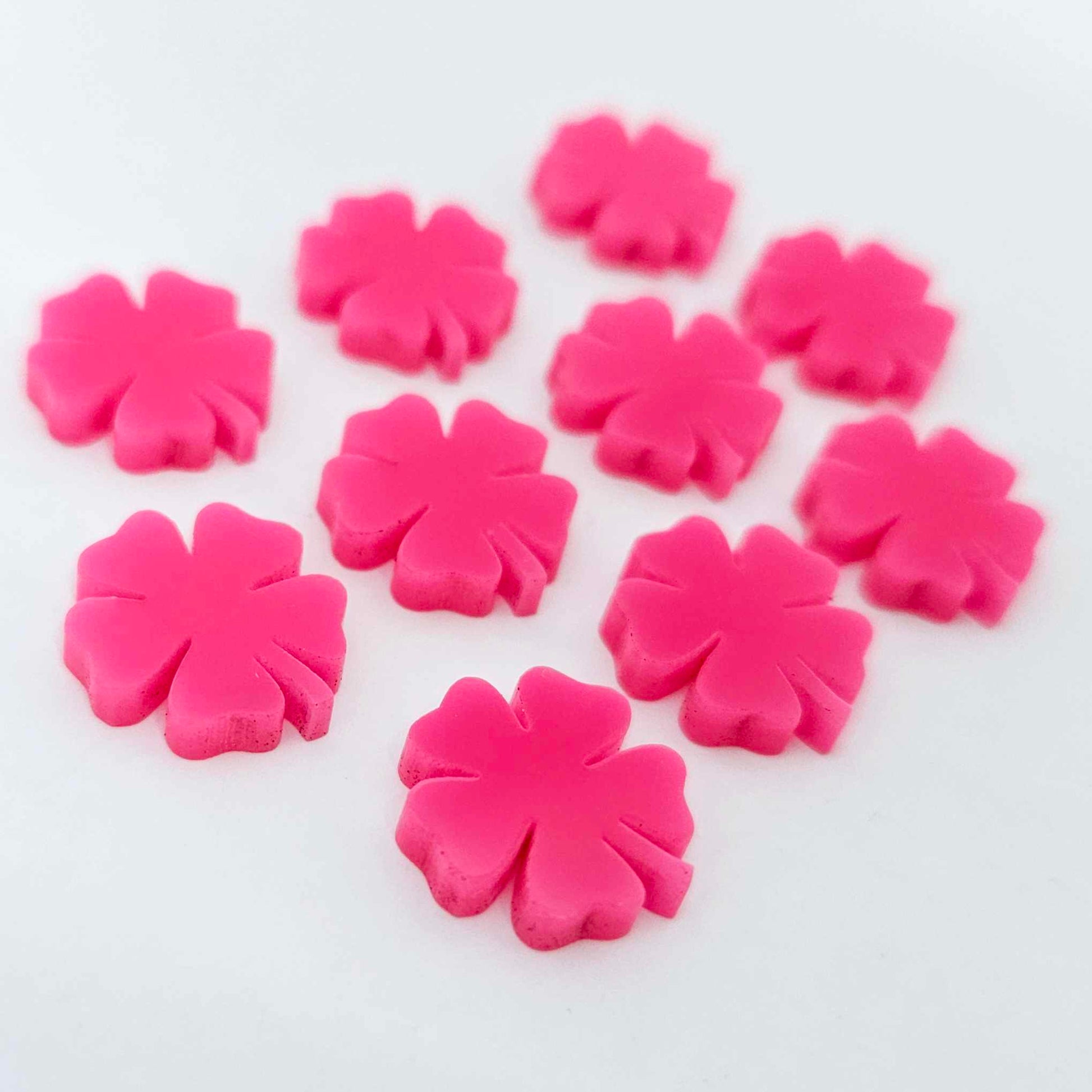 hot pink 5 leaf clover Luke Combs DIY earring supplies laser cut acrylic studs blanks