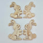 gold pearl brown marble bunny bunnies Easter DIY earring supplies laser cut acrylic dangles blanks