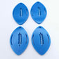 sky blue state of origin football NRL AFL sports team DIY earring supplies laser cut acrylic dangles blanks