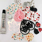 Bugs life butterfly bee ladybug DIY earring kit laser cut acrylic dangles blanks craft glue findings