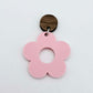 12mm walnut dark wood veneer toppers studs DIY earring supplies laser cut acrylic dangles blanks resin clay