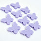 pastel purple butterfly butterflies DIY earring supplies laser cut acrylic studs blanks findings petite small kids
