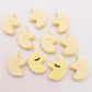 pastel yellow unicorn unicorns DIY earring supplies laser cut acrylic studs blanks kids petite eyelashes