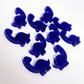 dark blue brontosaurus dinosaur dino DIY earring supplies laser cut acrylic studs blanks