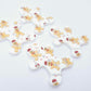 UV print gingerbread men Christmas Xmas tree DIY earring supplies laser cut acrylic dangles blanks