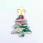 red green white gold marble swirl acrylic Christmas Xmas tree DIY earring supplies laser cut blanks dangles