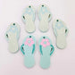 38mm pastel aqua thongs flip flops DIY earring supplies laser cut acrylic dangles blanks summer Australia
