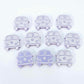 16mm pastel purple Kombi Vans DIY earring supplies laser cut acrylic studs blanks engraved paint fill summer