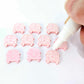 16mm pastel pink Kombi Vans DIY earring supplies laser cut acrylic studs blanks engraved paint fill summer