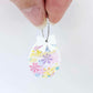 30mm Pastel Pop UV printed acrylic Easter Eggs DIY earring blanks