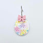 30mm Pastel Pop UV printed acrylic Easter Eggs DIY earring blanks