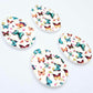 30mm butterfly UV printed acrylic Easter Eggs DIY earring blanks