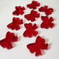 16mm RED MIRROR Acrylic BOWS