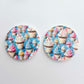 38mm CUPCAKE Acrylic Dangles