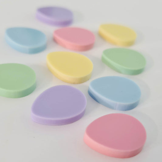 16mm PASTEL Acrylic EGG Mixed Pack