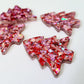 35mm CHUNKY LOVE GLITTER Acrylic CHRISTMAS TREES