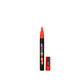 Red POSCA PC-3M fine tip paint pen used for detailed craft and earring paint fill designs