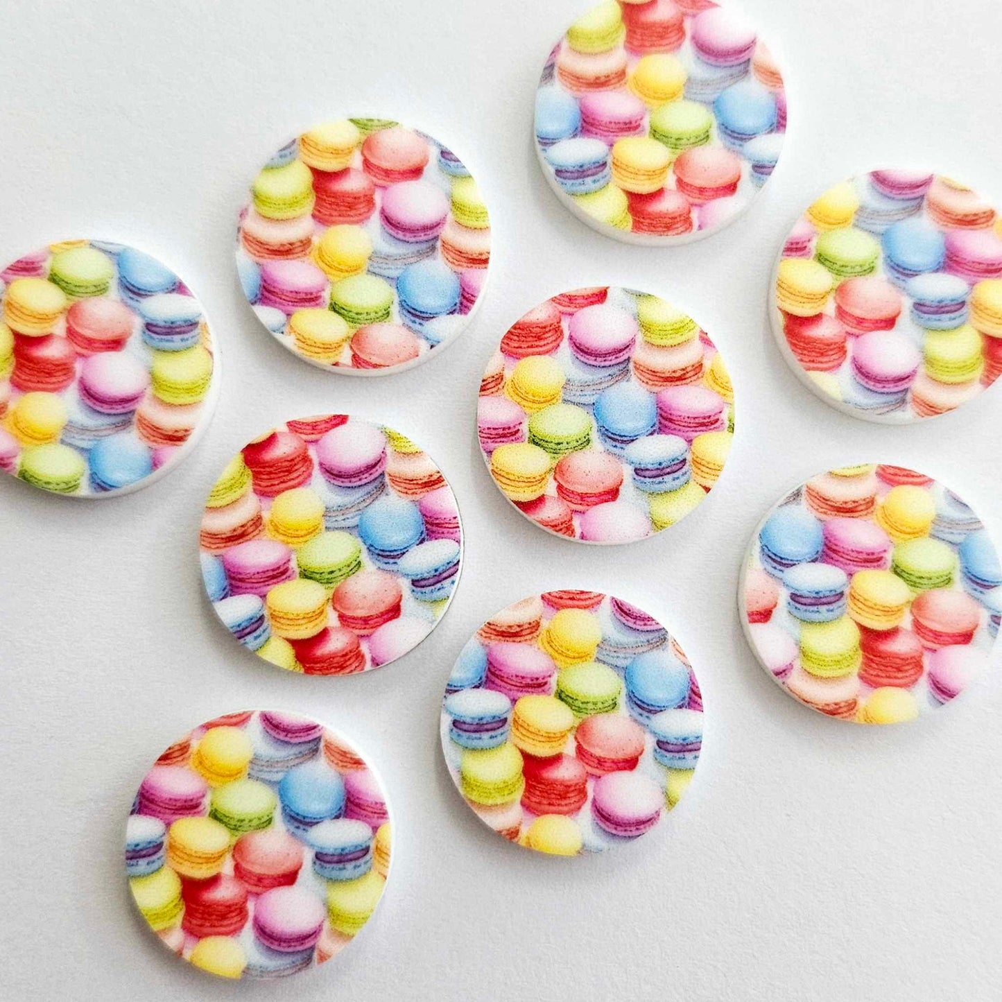 20mm MACARON Acrylic CIRCLES