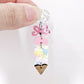 pastel pop UV print pink pencil teacher oak wood DIY earring supplies laser cut acrylic dangles blanks