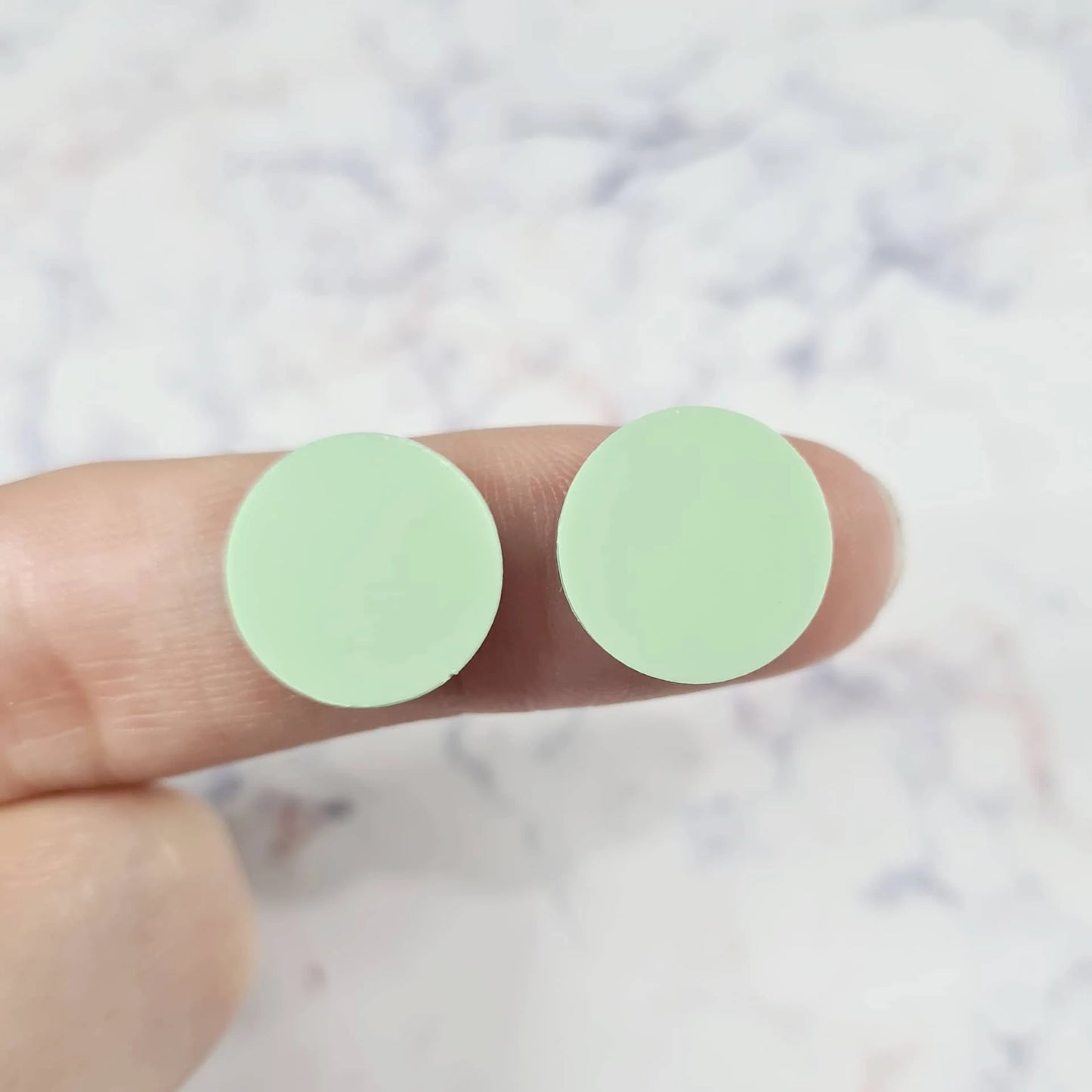 14mm PASTEL Acrylic CIRCLE MIXED PACK