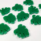 15mm DARK GREEN Acrylic MONSTERA LEAVES