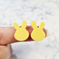 18mm PASTEL Acrylic BUNNIES MIXED PACK