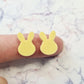 14mm PASTEL Acrylic MINI BUNNIES MIXED Pack