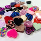 14mm HEART Acrylic MIXED PACK