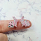 15mm ROSA GLITTER Acrylic BUNNIES