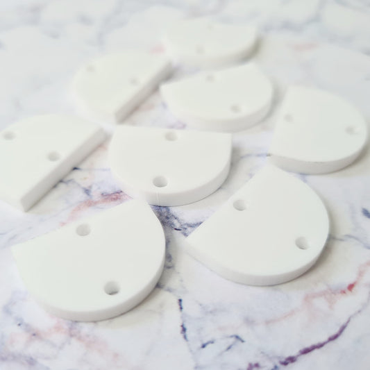 20mm WHITE Acrylic ARCHES