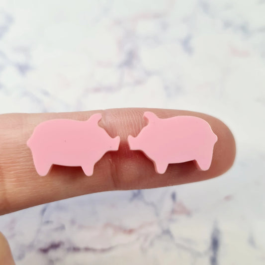 16mm PASTEL PINK Acrylic PIGS