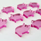 16mm PINK MIRROR Acrylic PIGS