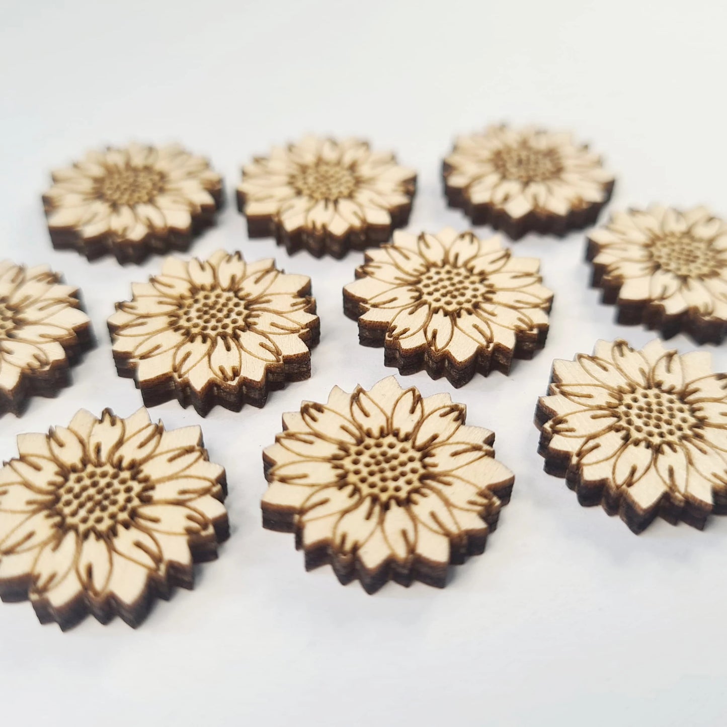 18mm Birch SUNFLOWERS