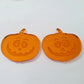 40mm ORANGE MIRROR Acrylic JACK-O'-LANTERNS