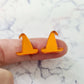 ORANGE MIRROR Acrylic HALLOWEEN STUDS MIXED PACK