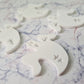 45mm WHITE Acrylic GHOSTS