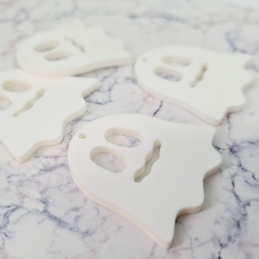 40mm WHITE Acrylic GHOSTS