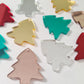 35mm MIRROR Acrylic CHRISTMAS TREE Mixed Pack