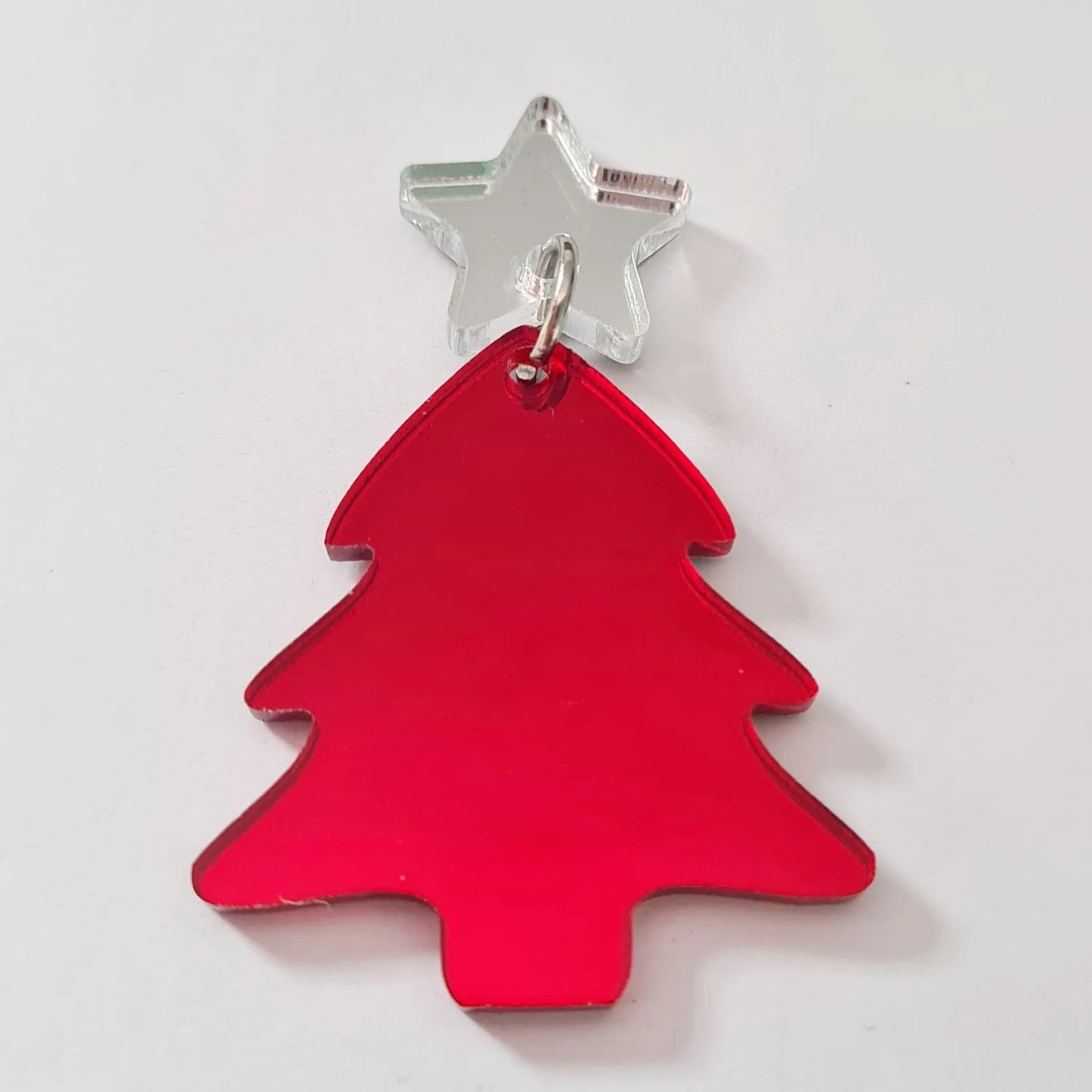 35mm MIRROR Acrylic CHRISTMAS TREE Mixed Pack