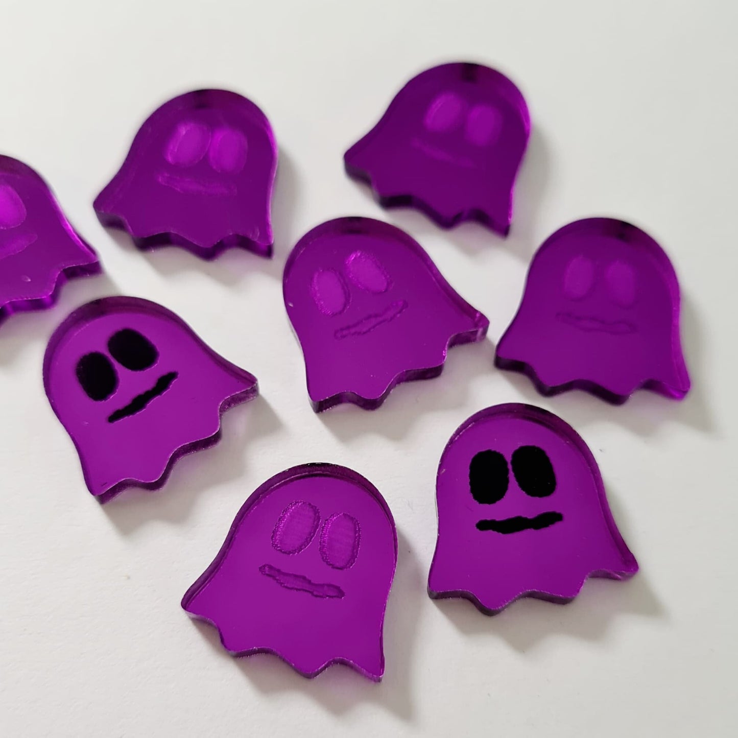 16mm PURPLE MIRROR Acrylic GHOSTS