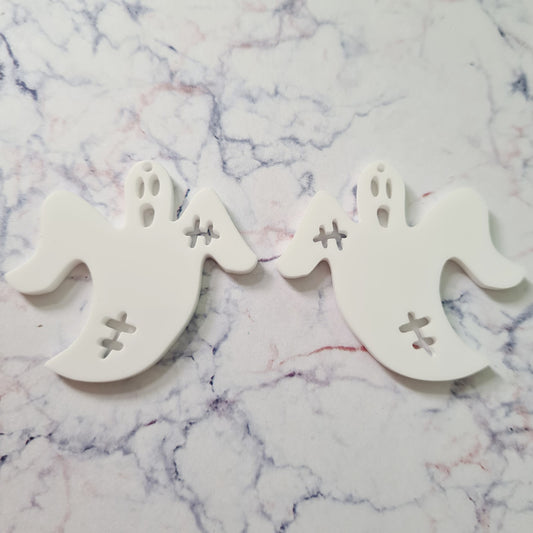 45mm WHITE Acrylic GHOSTS