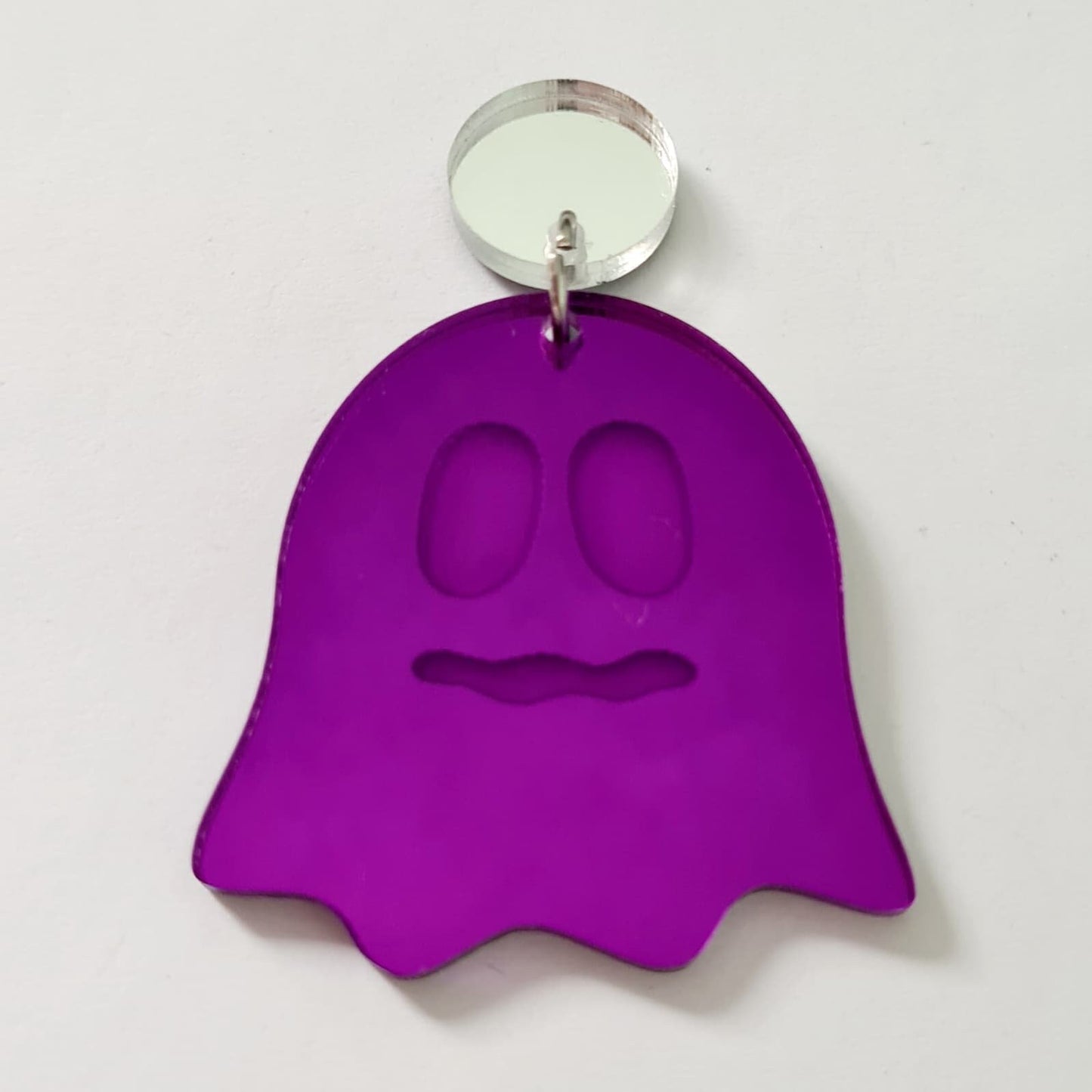 40mm PURPLE MIRROR Acrylic GHOSTS