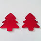 35mm RED MIRROR Acrylic CHRISTMAS TREES