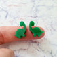 15mm DARK GREEN Acrylic BRONTOSAURUS