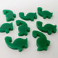 15mm DARK GREEN Acrylic BRONTOSAURUS