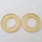 40mm GOLD MIRROR Acrylic WREATHS