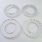 40mm SILVER MIRROR Acrylic WREATHS