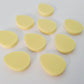 16mm PASTEL YELLOW Acrylic EGGS