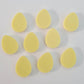 16mm PASTEL YELLOW Acrylic EGGS