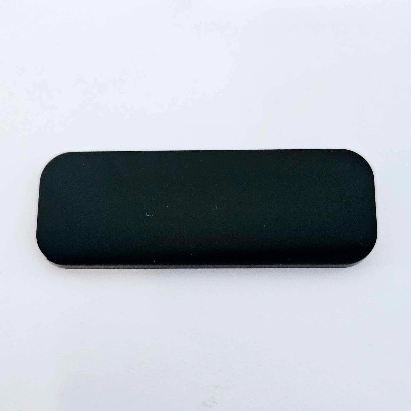 70mm GLOSSY BLACK Acrylic NAME BADGE BLANKS